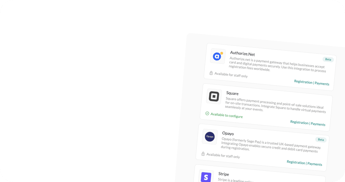 Payment Providers