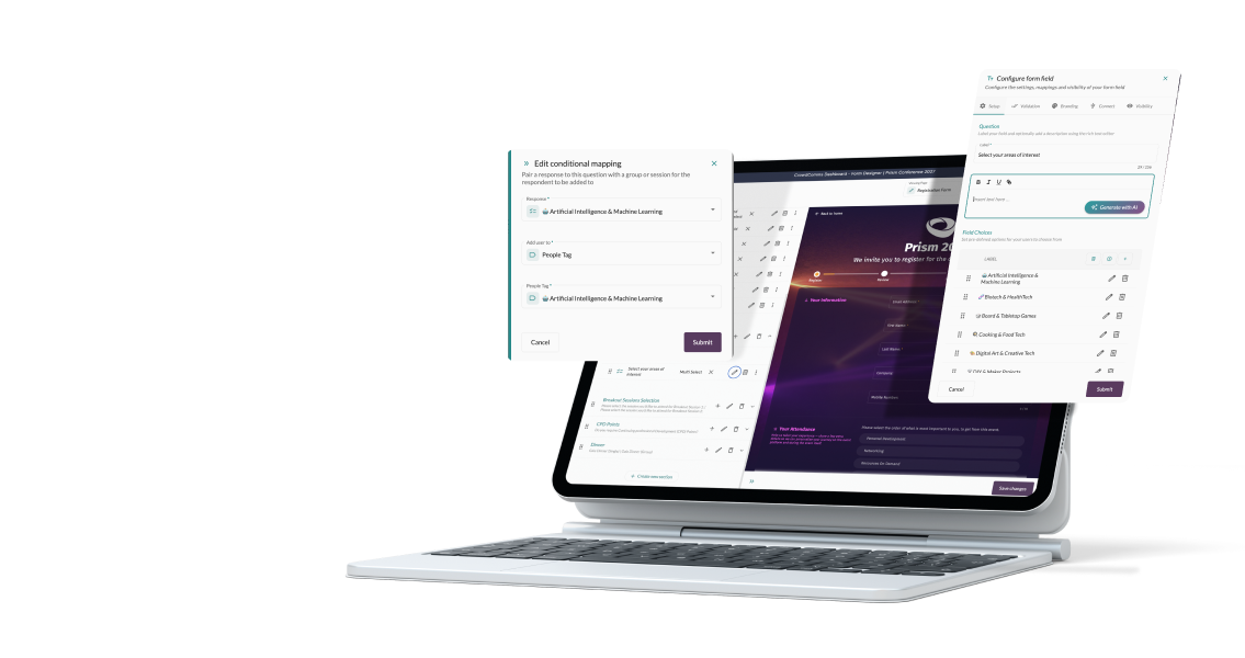 Desktop-ready outputs