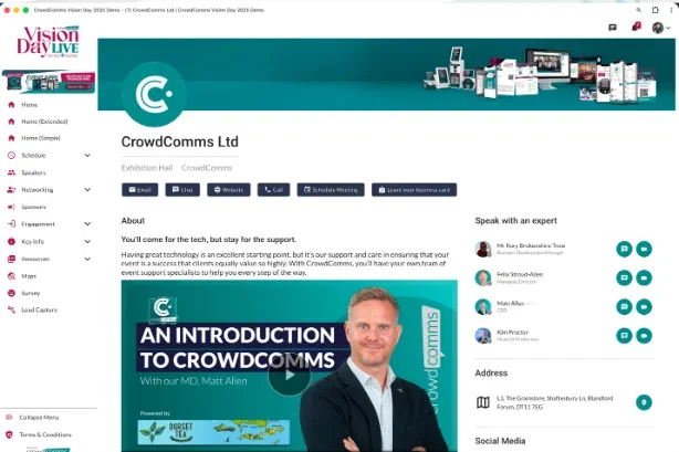 Branded sponsor pages and profiles