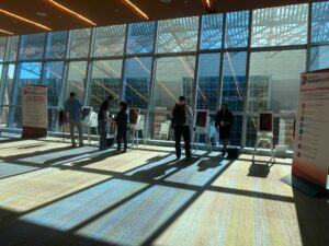 CrowdComms Kiosks at Advancing Prefabrication 2022-1