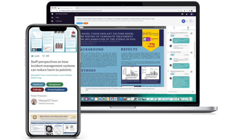 The new Abstract Module in the CrowdComms Event Platform