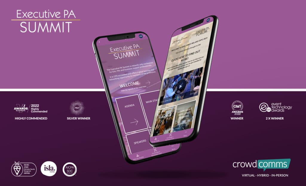 Executive PA Conference and Miss Jones Expo Powered by the CrowdComms Mobile Event App