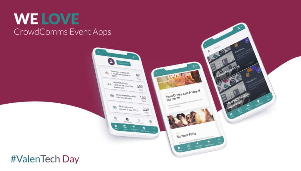 CrowdComms Event Tech App