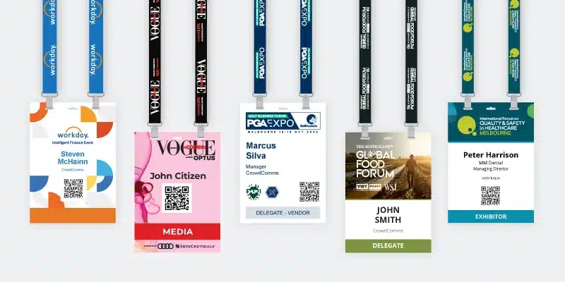 How To Choose The Right Event Name Badge CrowdComms How To Choose The Right Event Name Badge CrowdComms
