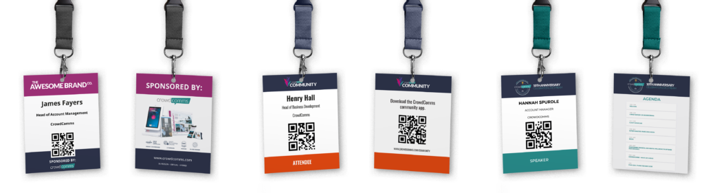 event badges
