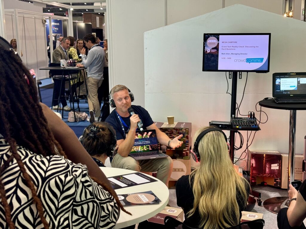 Matt Allen's session at The Meetings Show