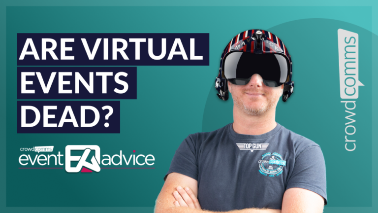 Are virtual events dead, virtual events