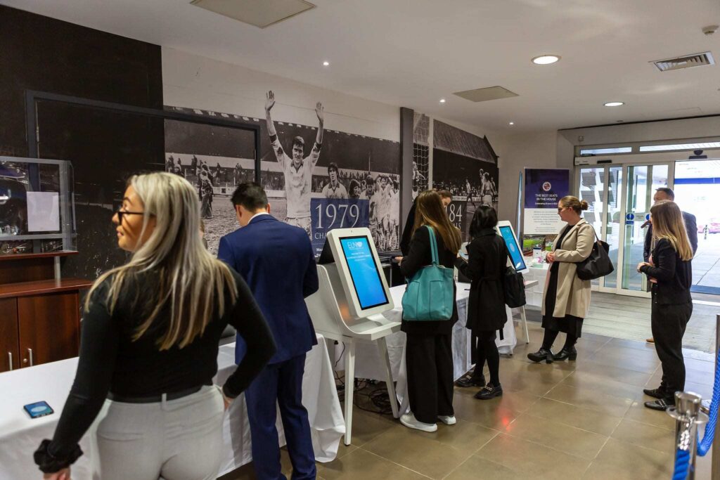 Executive Leaders Network, Case Study, CrowdComms Event Tech, Kiosks, Registration, Badging