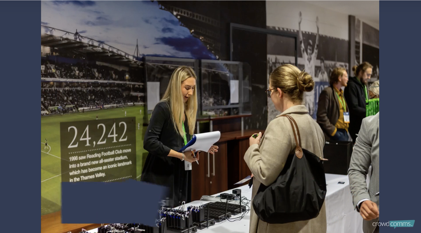 Executive Leaders Network, Case Study, CrowdComms Event Tech, Kiosks, Registration, Badging