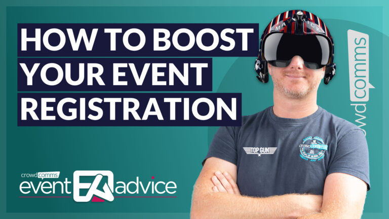 How to boost your event registrations, boost event registrations
