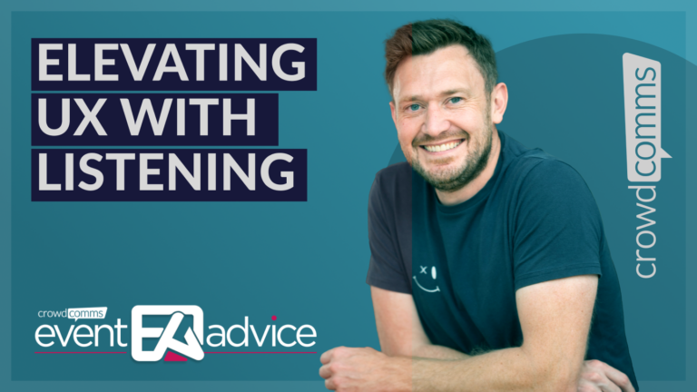 Event Advice, UX, elevating ux