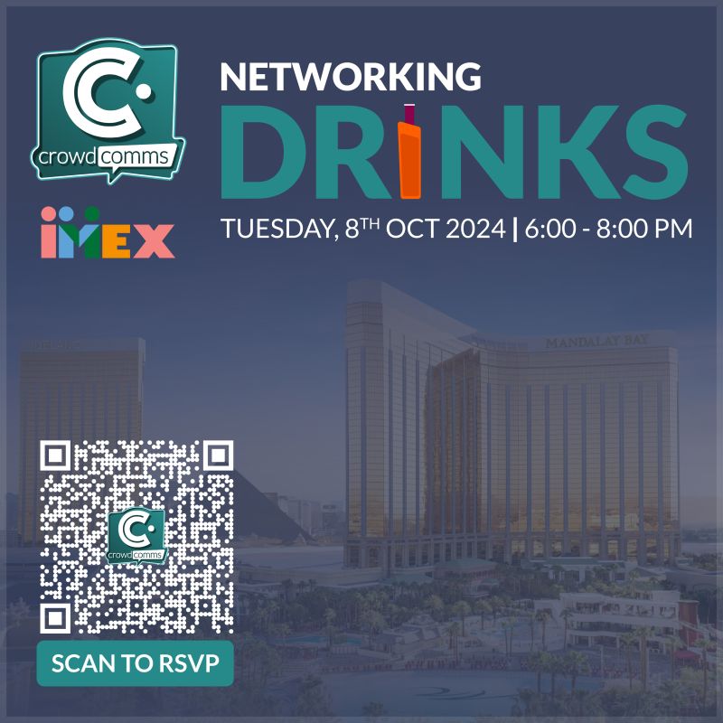 Networking at IMEX with CrowdComms