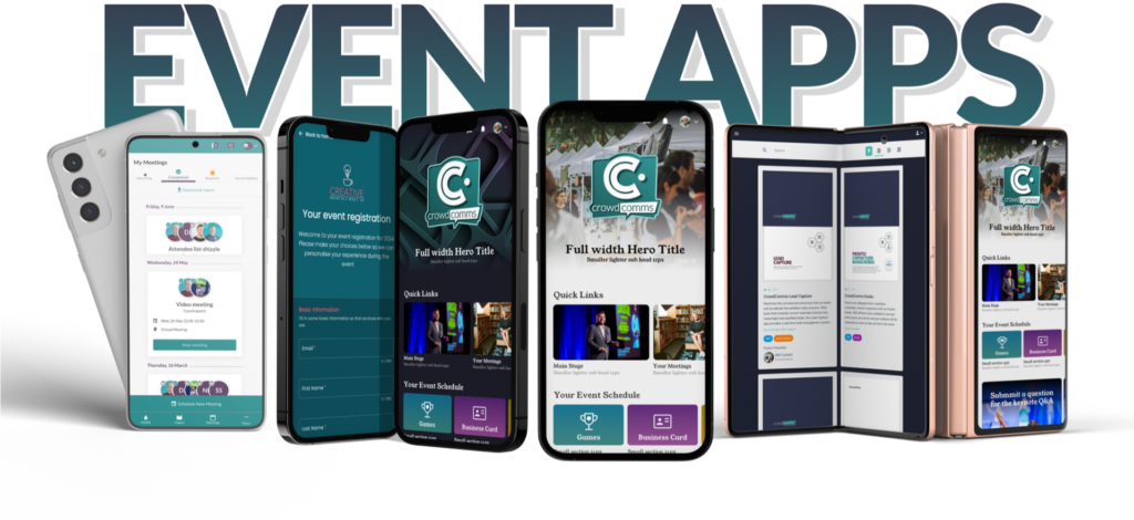 Mobile App, Event App, Event Tech, Event Profs, Smartphones