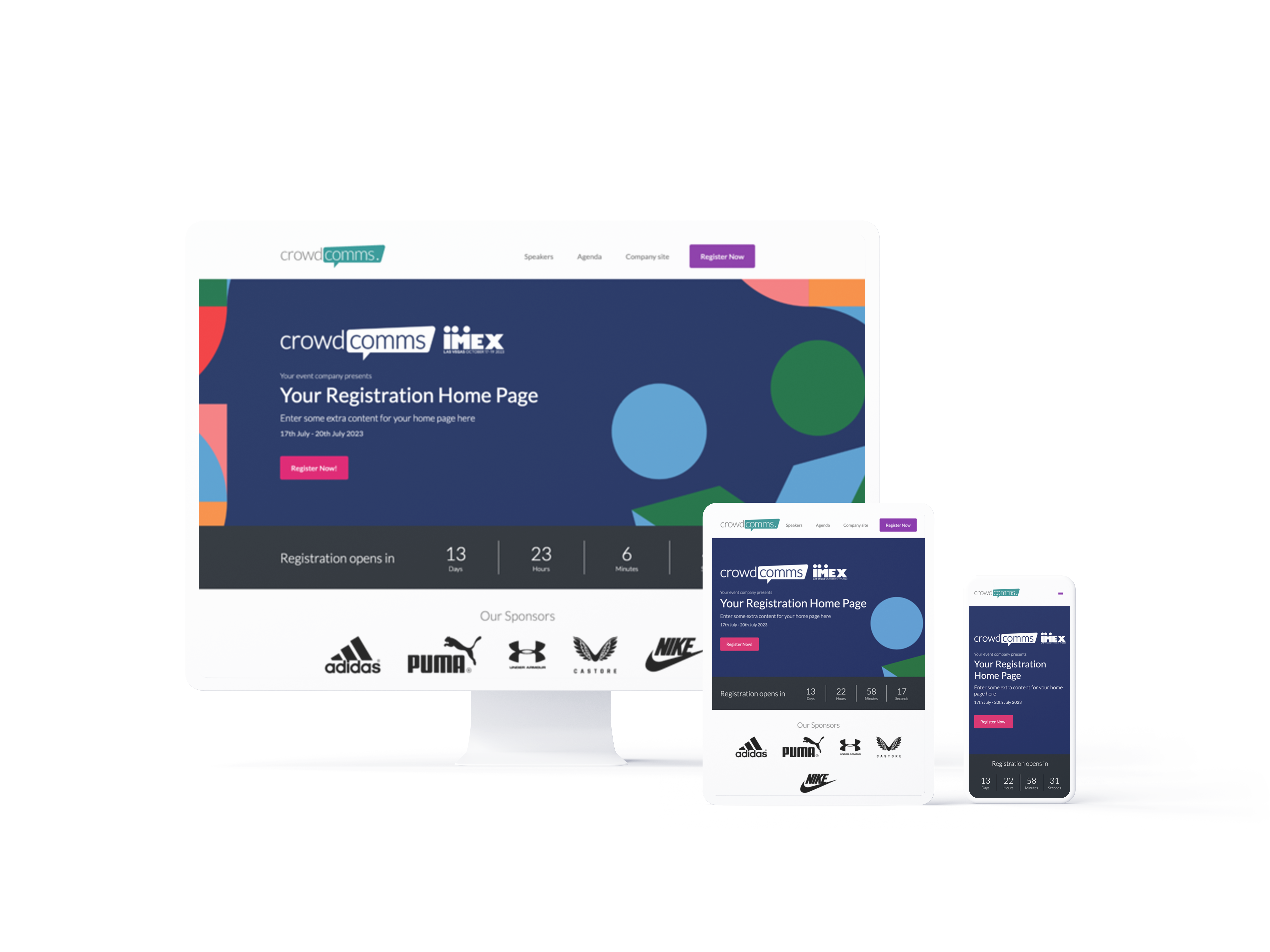 Event advice, Event Registration, Registration Platform, UX, User Friendly Registration