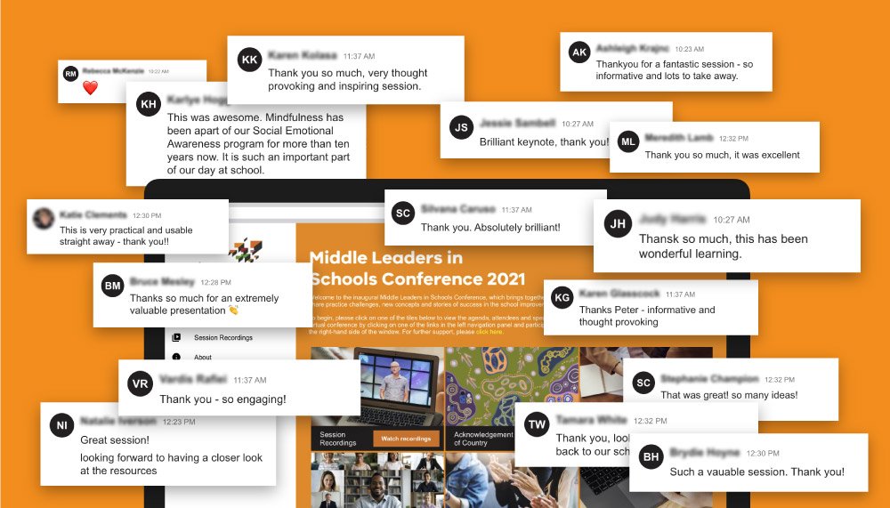 virtual conference engagement