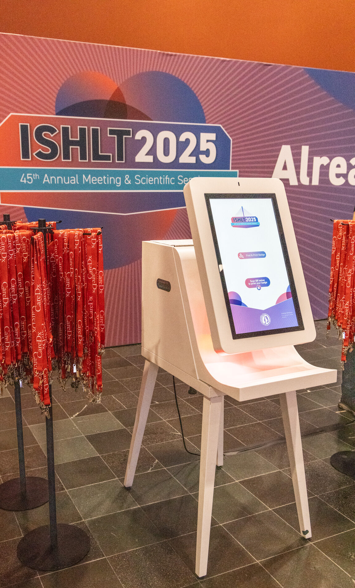 ISHLT Case Study, CrowdComms Case Study, Event Tech, Event Profs, Event Tech Solutions, Badging and Kiosks, Lead Capture,Medical Conferences, Events, Conferences