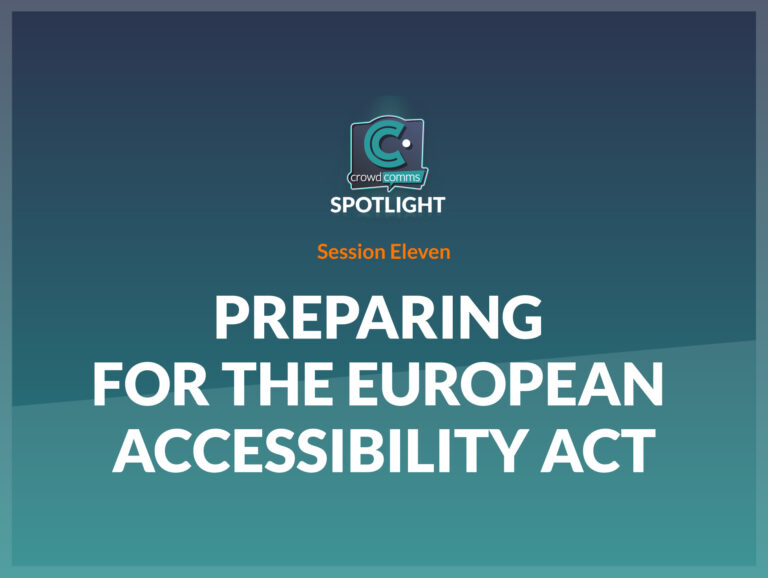 Spotlight Sessions, Accessibility in Events, Inclusivity, EAA, Events, Event Tech, Event Pros