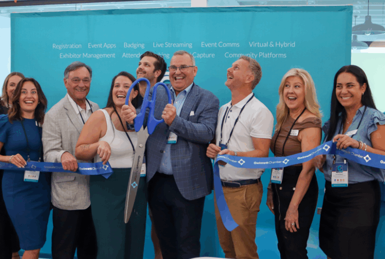 US Office Opening, Ribbon Cutting, Grand Opening US CrowdComms, Event Tech, Event Profs