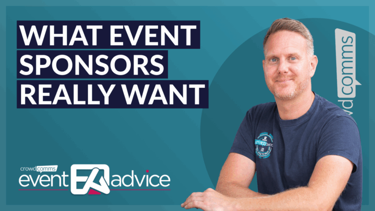 Event Advice, CrowdComms, Sponsors, Sponsorships, Events, Event Sponsors, Event Tech, Event Profs, Event Tech Solutions