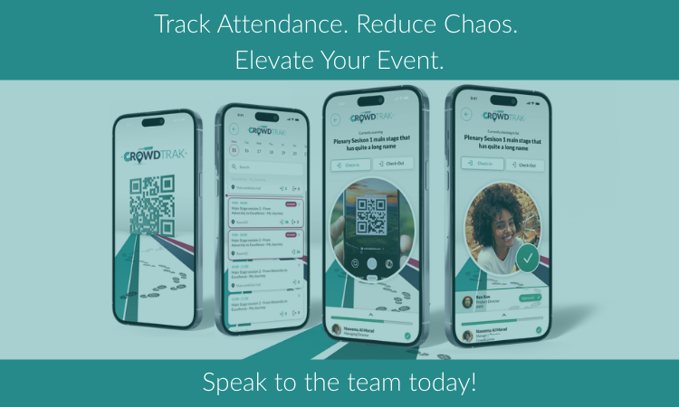 Attendance Tracking, Conferences, Events, Event Tech, Event Profs