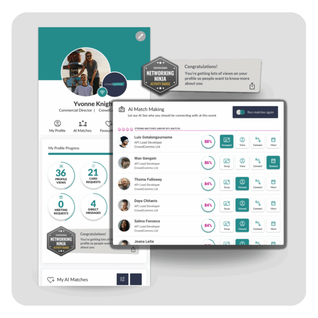 matchmaking events crowdcomms networking