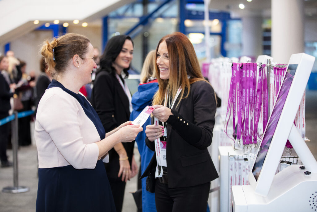 event badging kiosks by crowdcomms more than just event apps