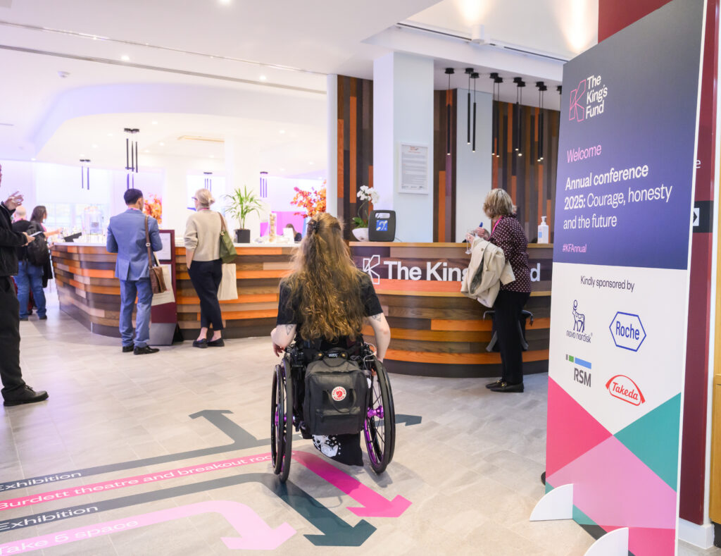 The Kings Fund Badging by CrowdComms