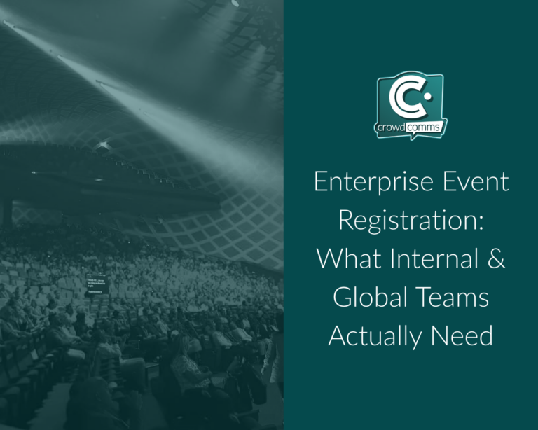 Enterprise events, Event Tech, Event Profs