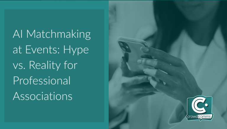 AI Matchmaking, CrowdComms Blog, Event Tech Solutions, AI Event Tech
