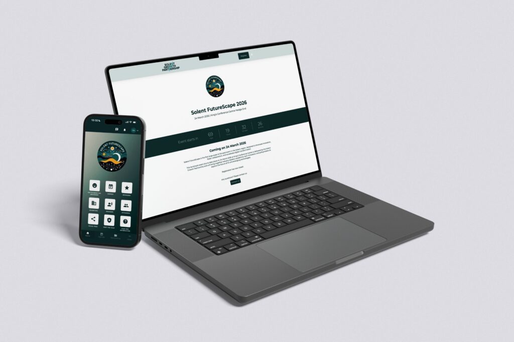 Solent Futurescape Case Study, CrowdComms Case Study, Strategic Tech Partner, Event Tech, Event Profs Event Tech Solutions, Event App and Registration